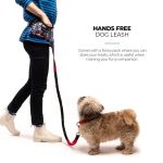 Floral Navy Hands Free Dog Leash