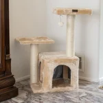 Armarkat Classic Real Wood Cat Tree A3207, 32-Inch Beige